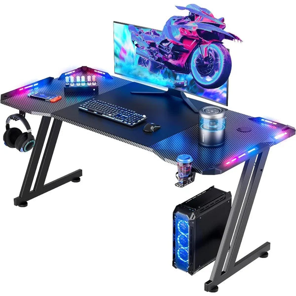 Carbon Fiber Gaming Desk